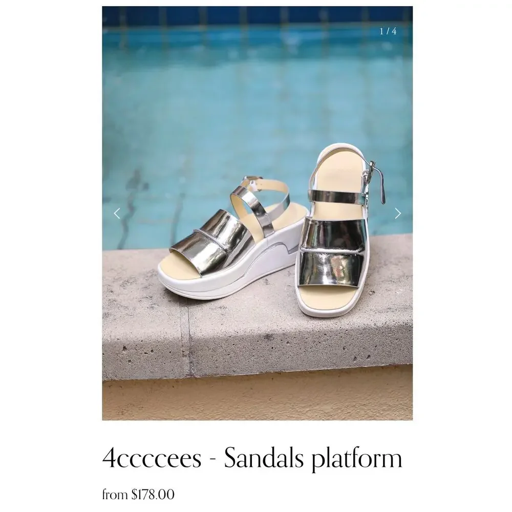 4ccccees - Sandals platform - Picture 9 of 9